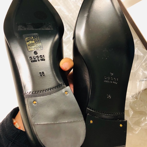 Classic Gucci pointy Flats/loafers - Picture 5 of 5